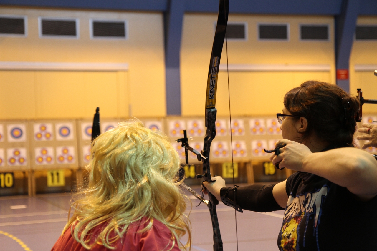 Les archers de la savoureuse au 24H internationales de Belfort 2018.